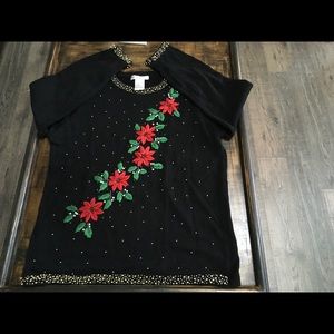 Retro vintageChristmas Xmas Sweater Victoria Jones